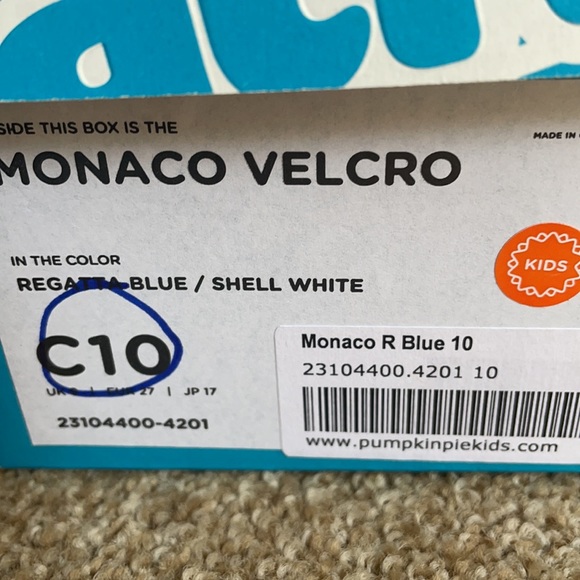 Native Velcro size 10 - Picture 3 of 5